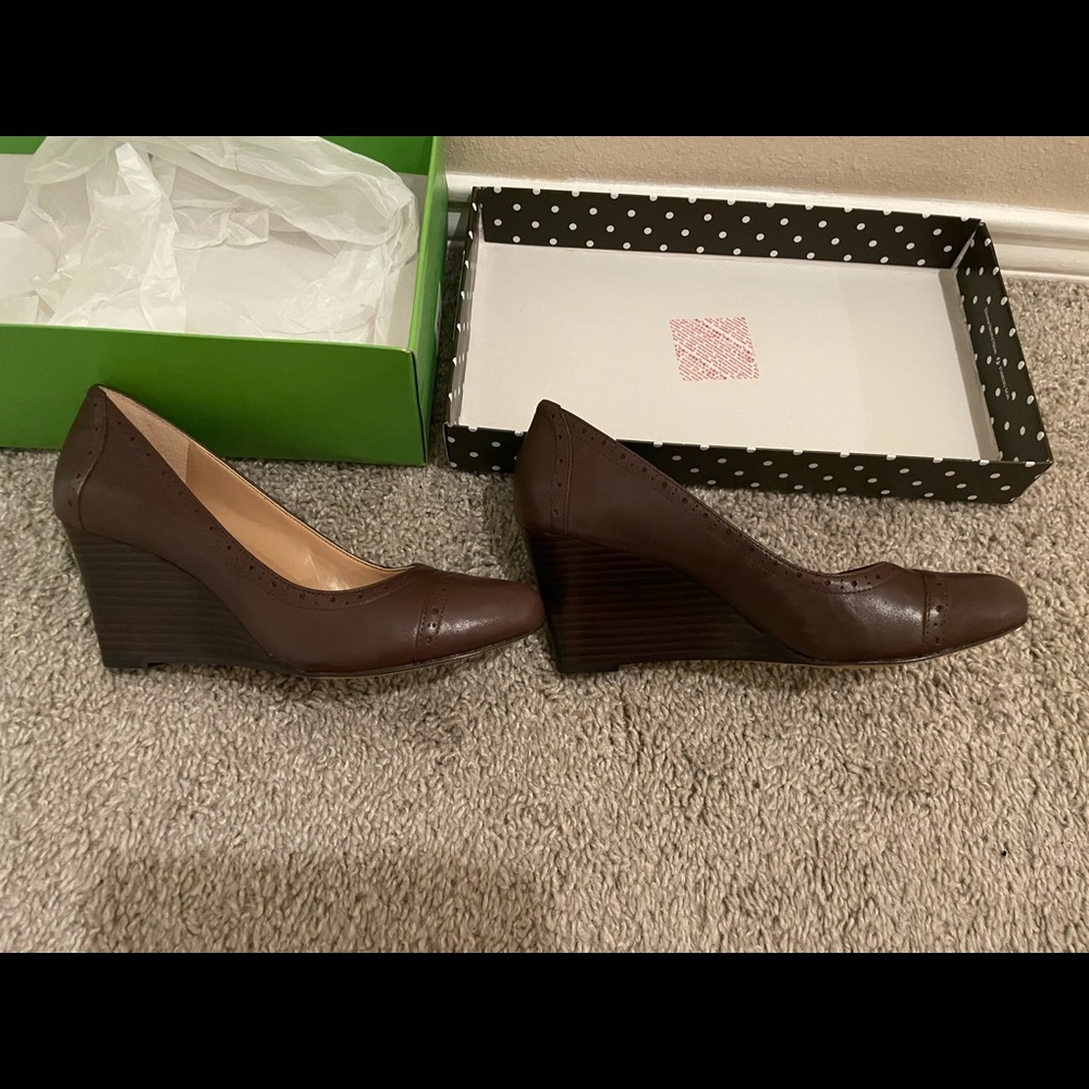 NWOT Kelly & Katie shoes | size 8 | Brown wedges
